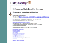 Tablet Screenshot of netpluscatalog.com